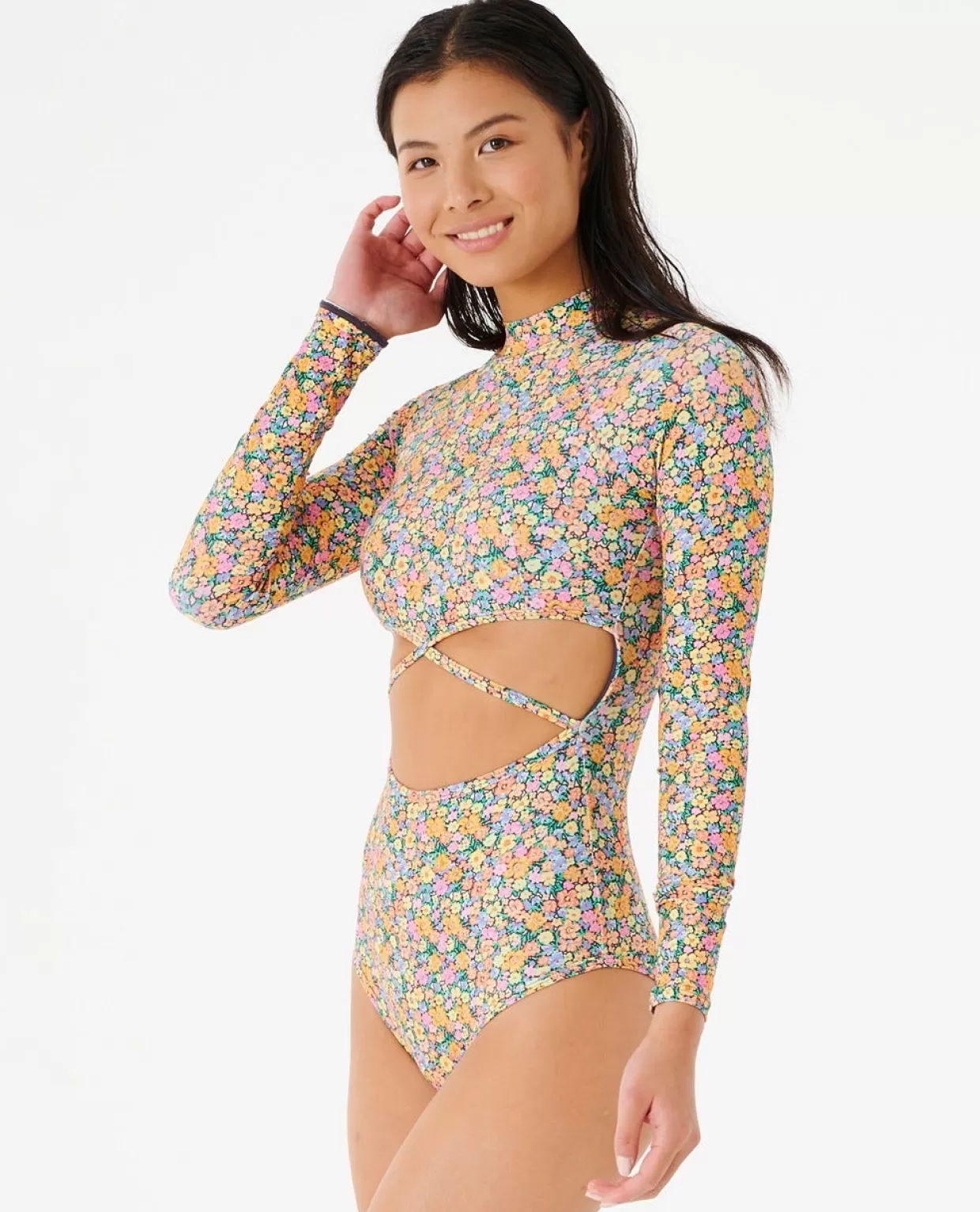 Shop Afterglow Floral Surfsuit Women One Pieces & Sets | Surf Suits