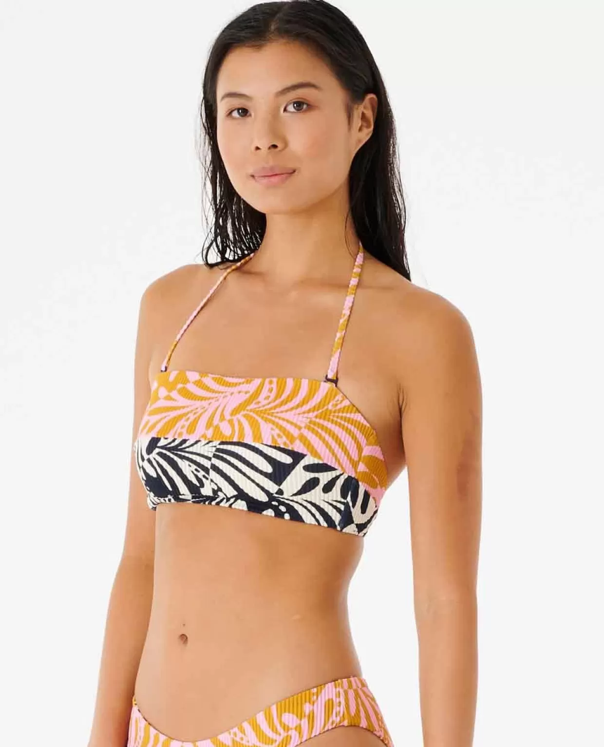 Online Afterglow Swirl Bandeau Bikini Top Women Bikini Tops