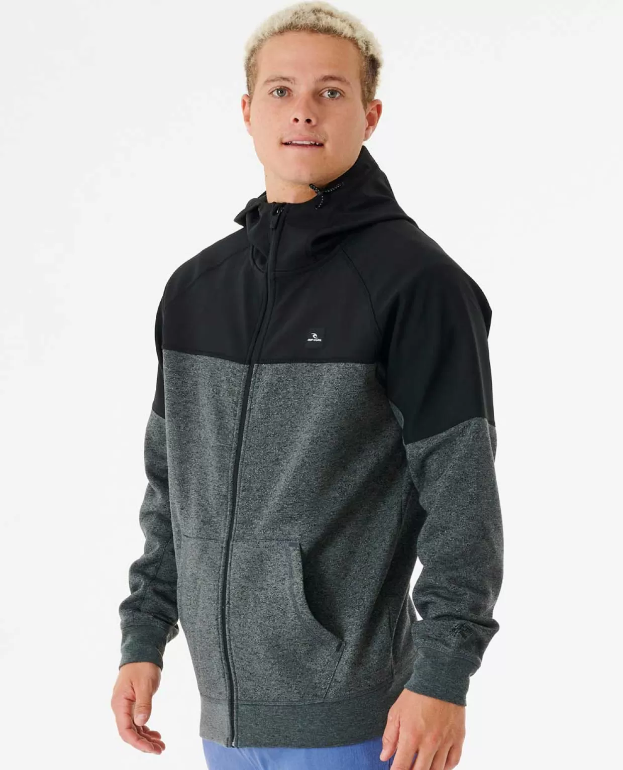 Clearance Anti Series Viral Zip Fleece Hoodies & Jumpers