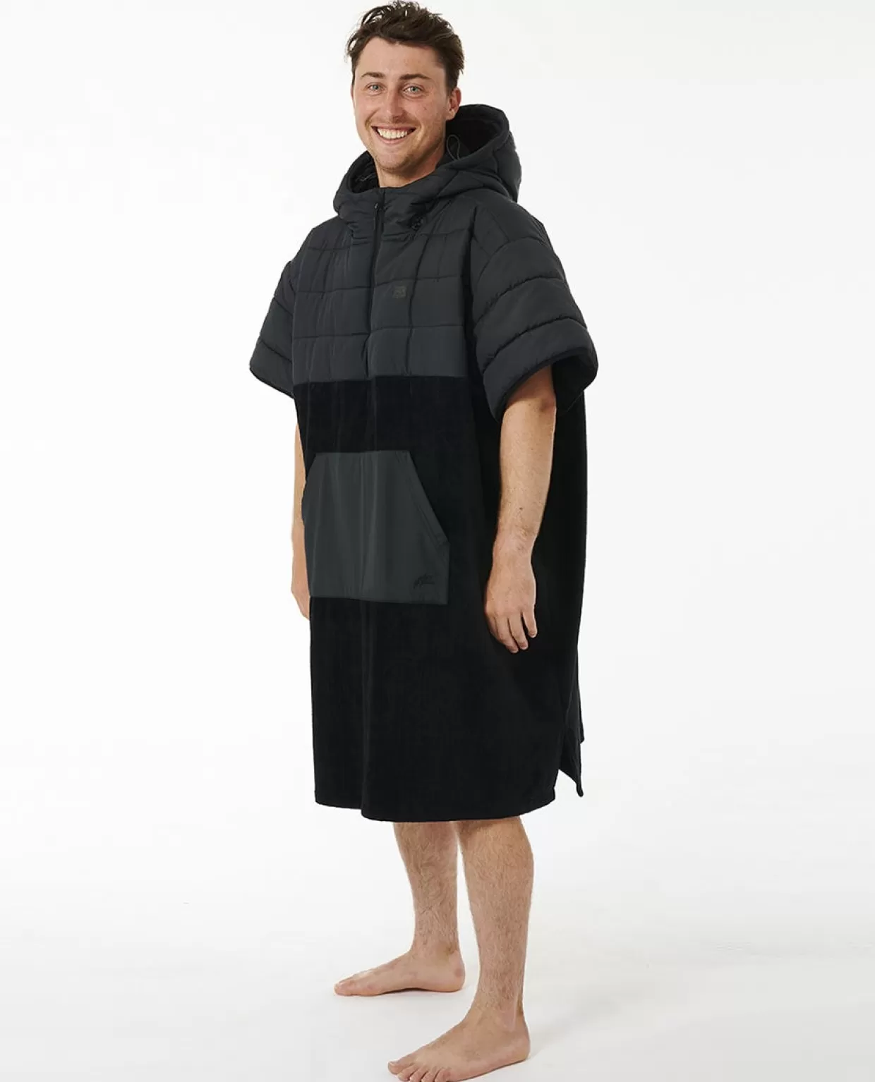 Best Anti-Series Puffer Hooded Poncho Towels & Ponchos