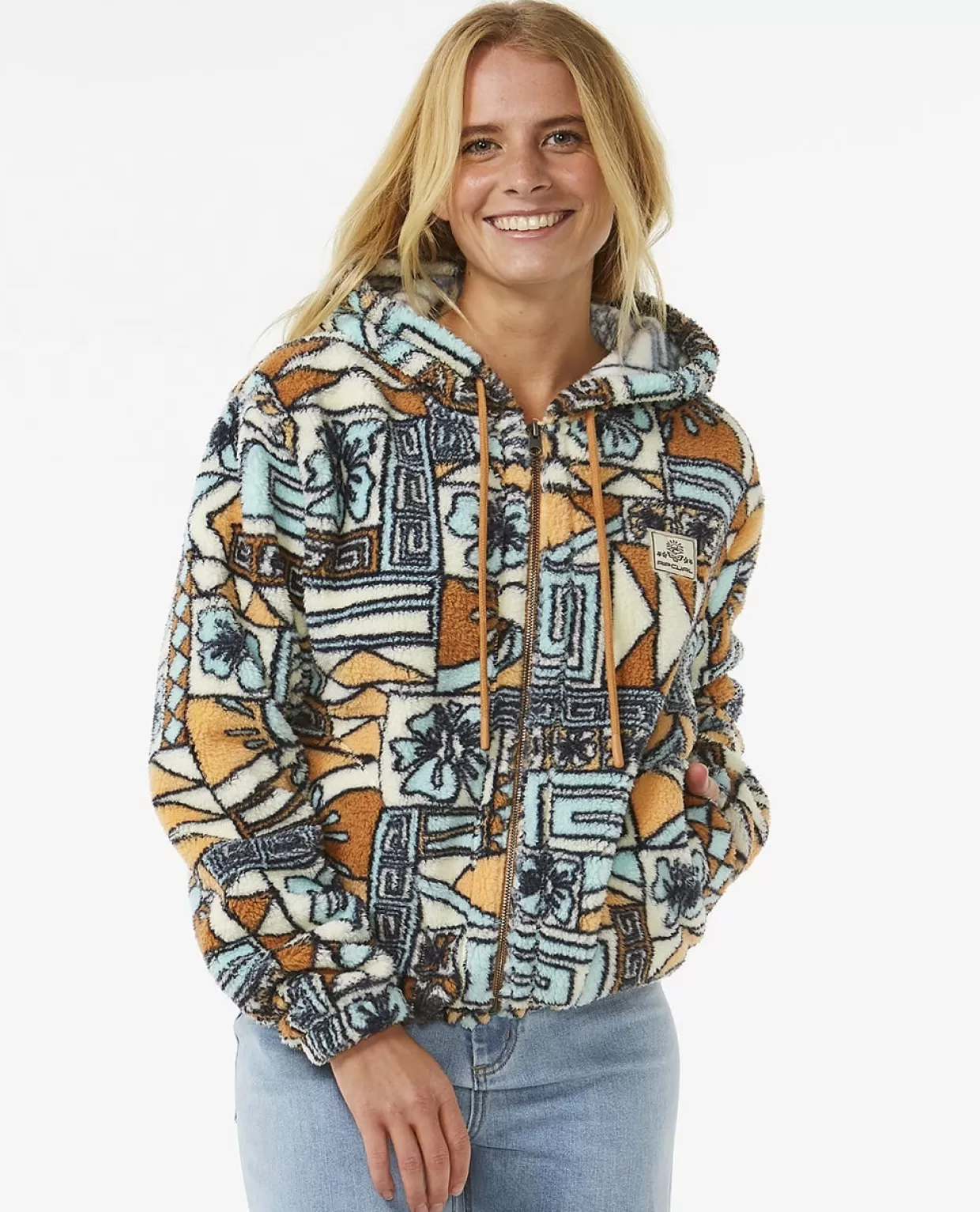 Flash Sale Block Party Printed Fleece Women Hoodies & Jumpers | Block Party