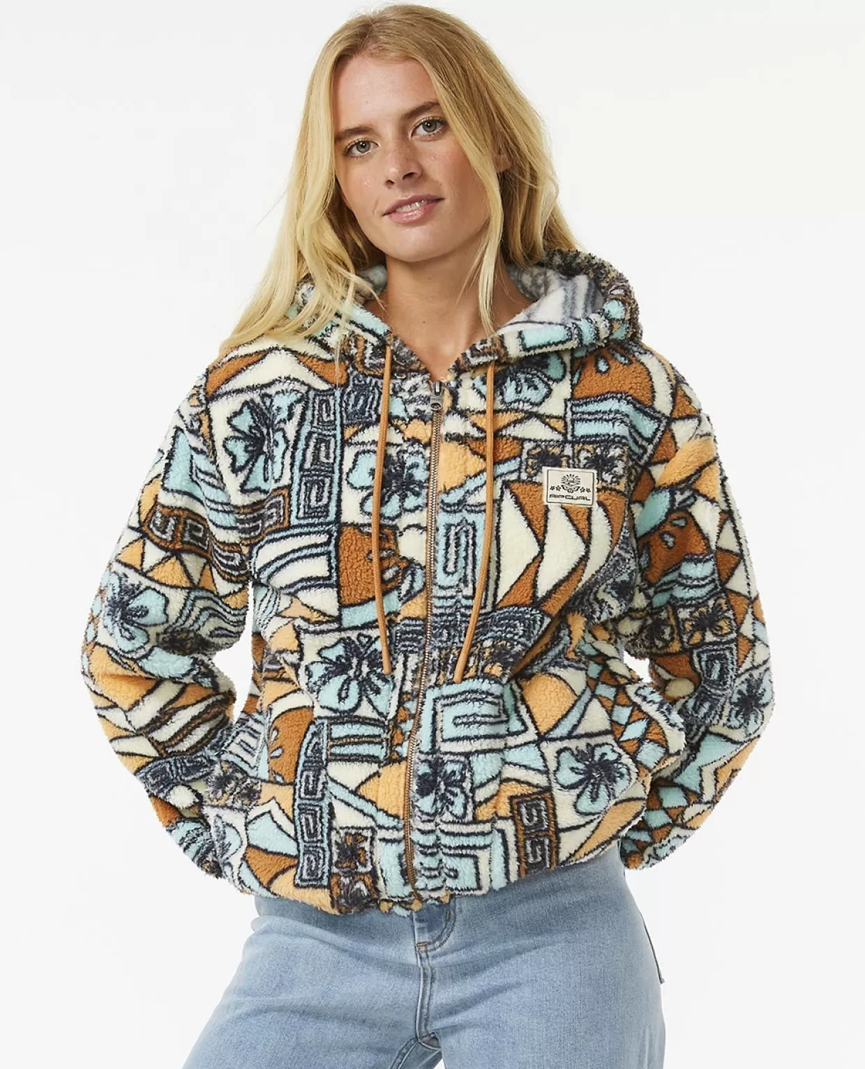 Flash Sale Block Party Printed Fleece Women Hoodies & Jumpers | Block Party