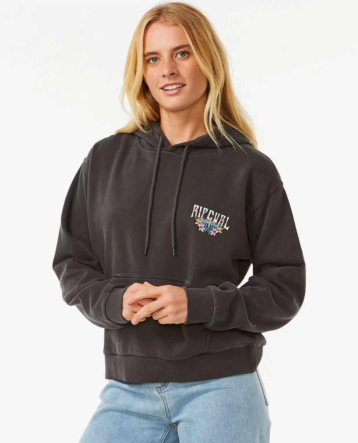 Best Block Party Relaxed hooded Fleece Women Hoodies & Jumpers | Block Party