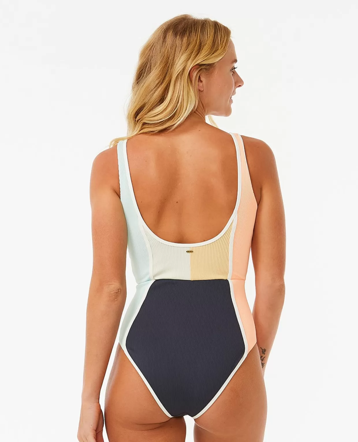 New Block Party Splice One Piece Women Surf Suits | Block Party