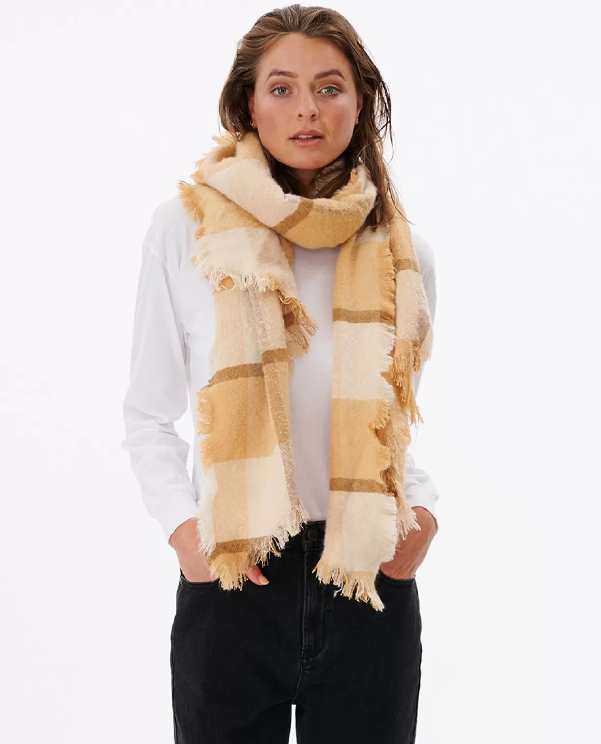 Store Breeze Check Scarf Women Accessories