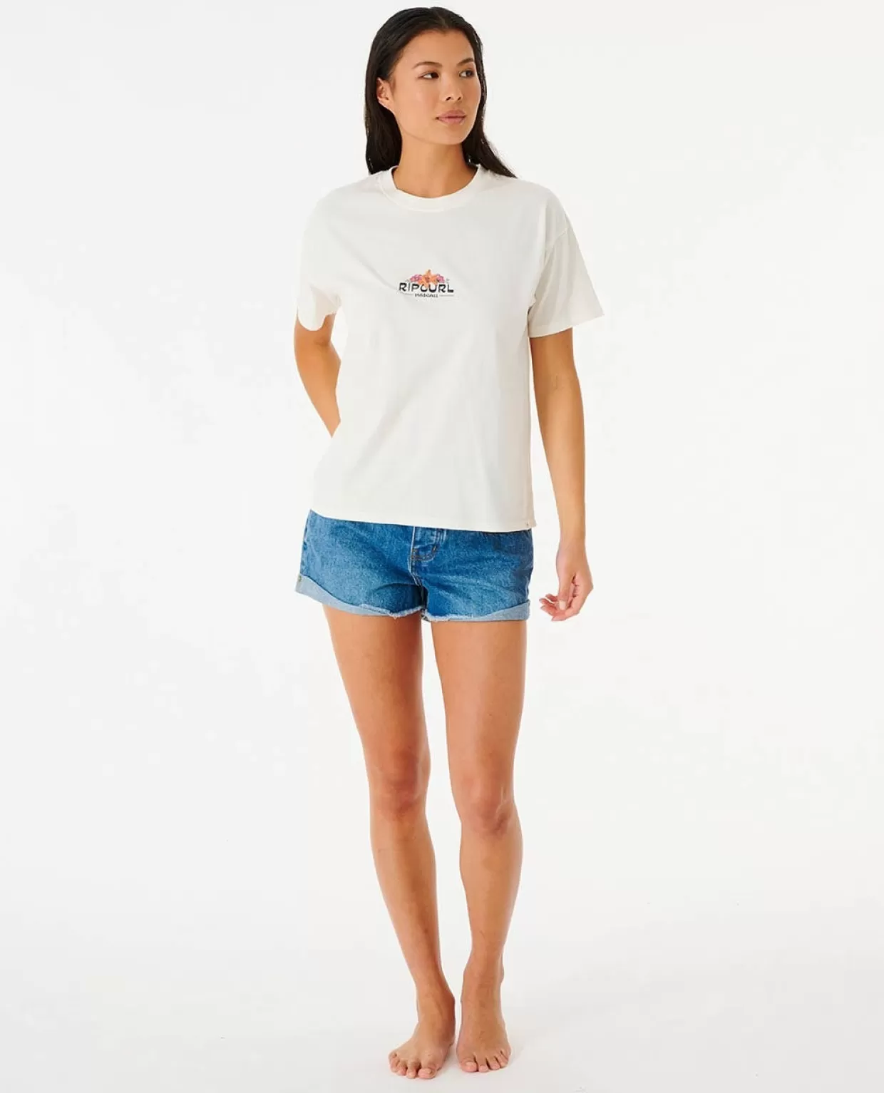 Store Brighter Sun Relaxed Tee Women Tees & Tanks