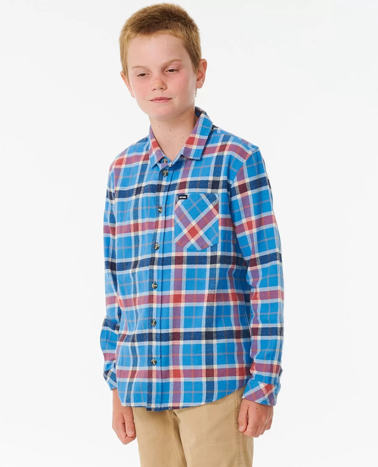 Online Checked In Flannel Shirt Boy Kids/BOY Tops & Tees