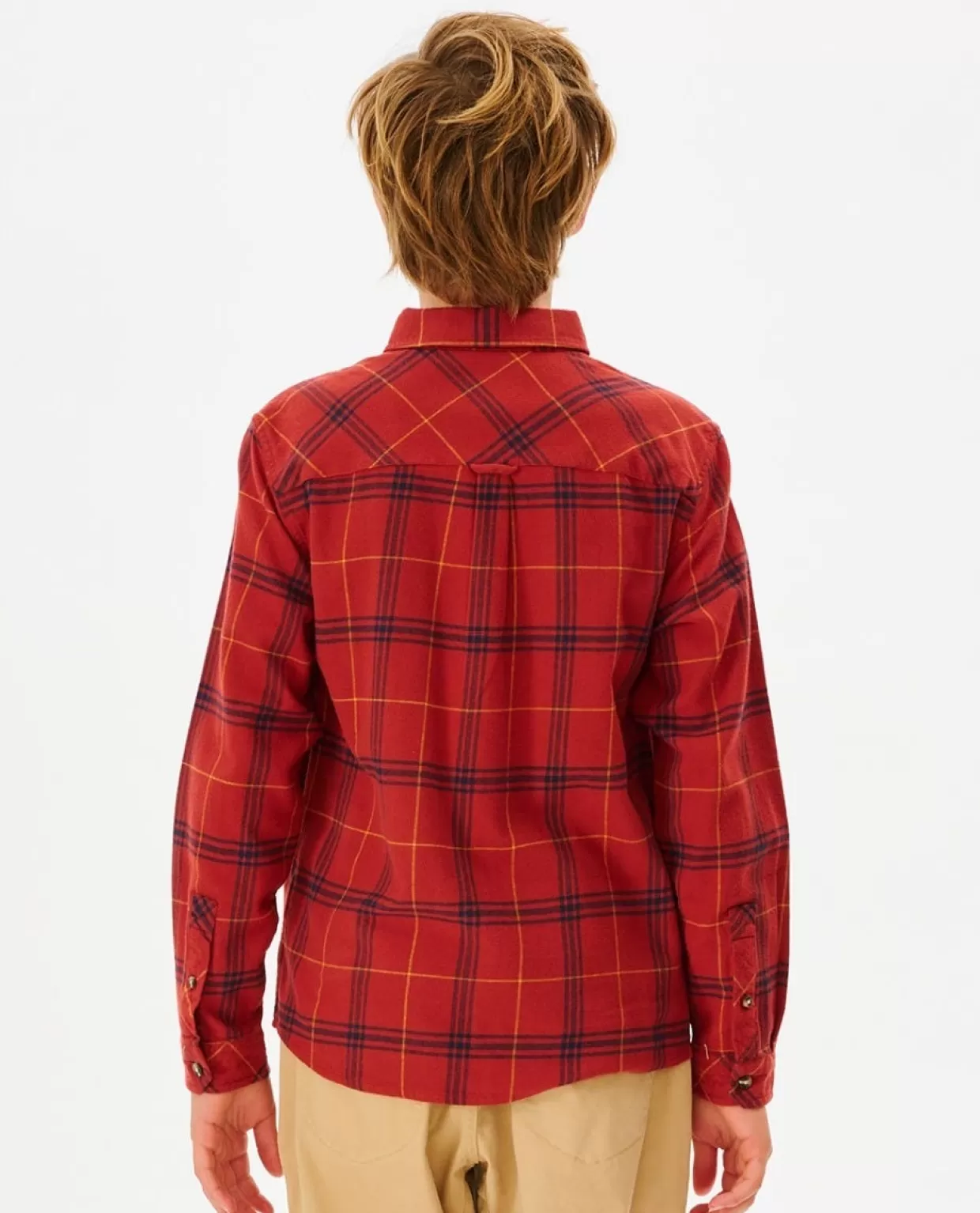 Cheap Checked In Flannel Shirt Boy Kids/BOY Tops & Tees