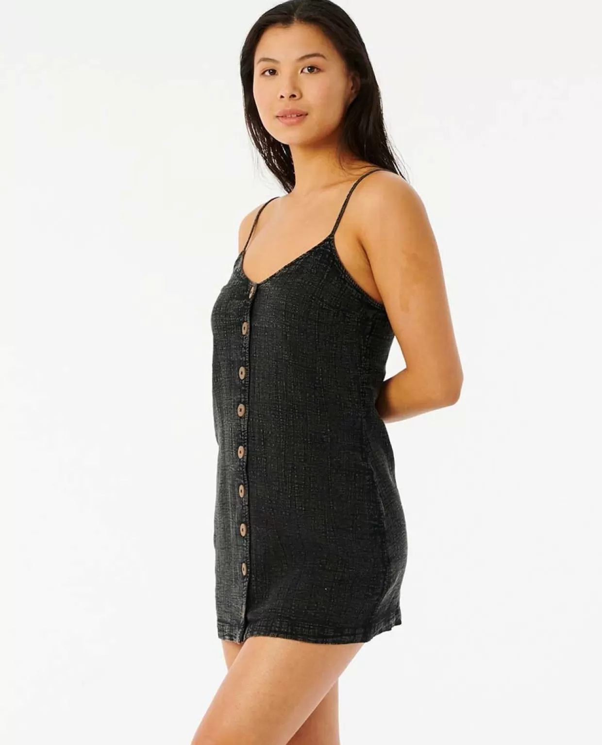 Hot Classic Surf Buttons Dress Women Dresses & Rompers