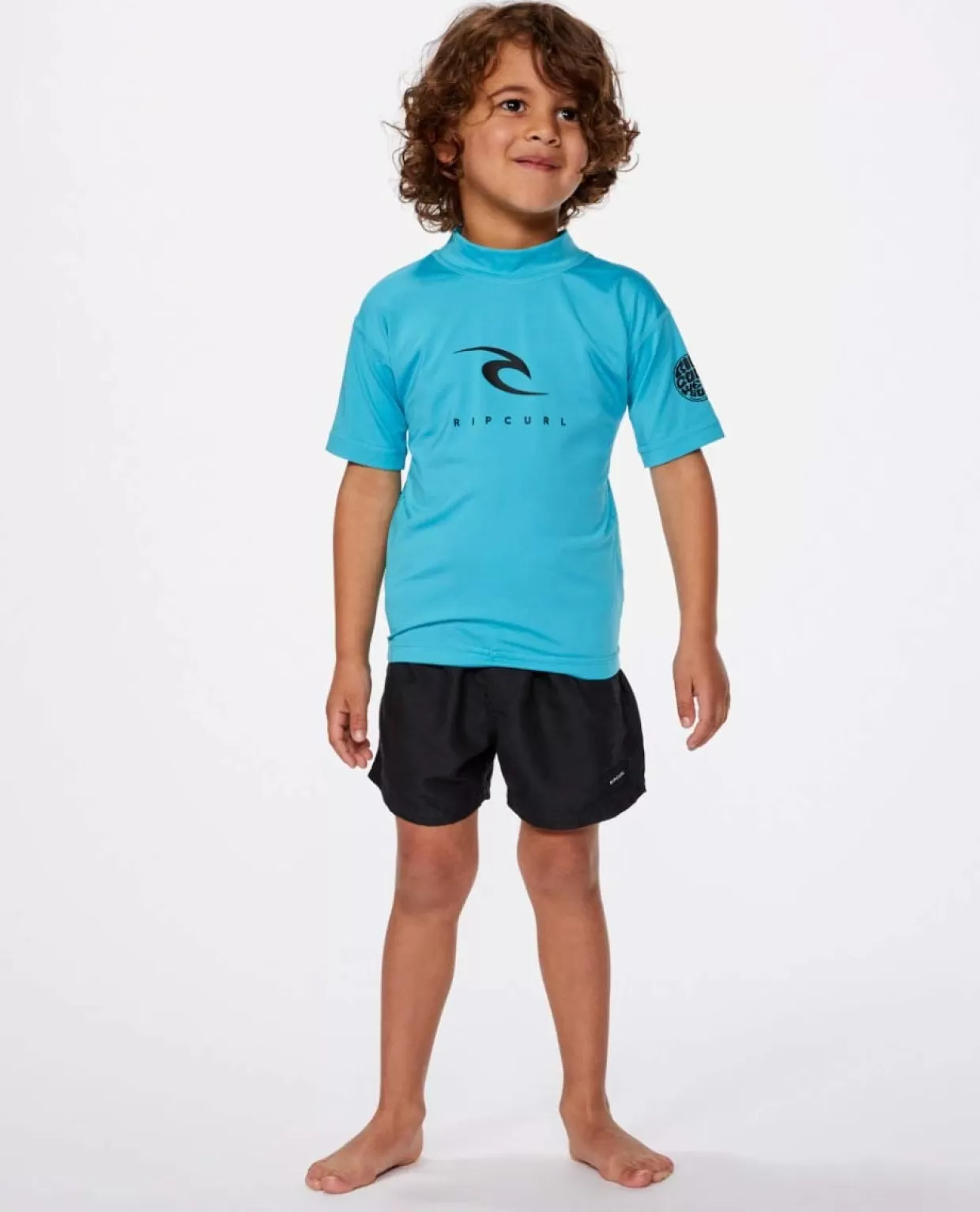 New Corps Short Sleeve Rash Vest Grom Kids/BOY Rash Vests & Jackets