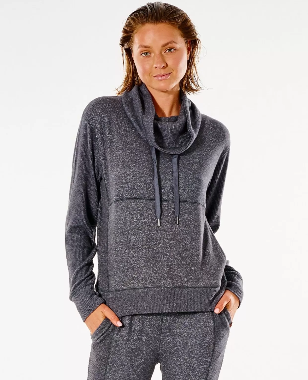 Online Cosy II Roll Neck Fleece Women Hoodies & Jumpers