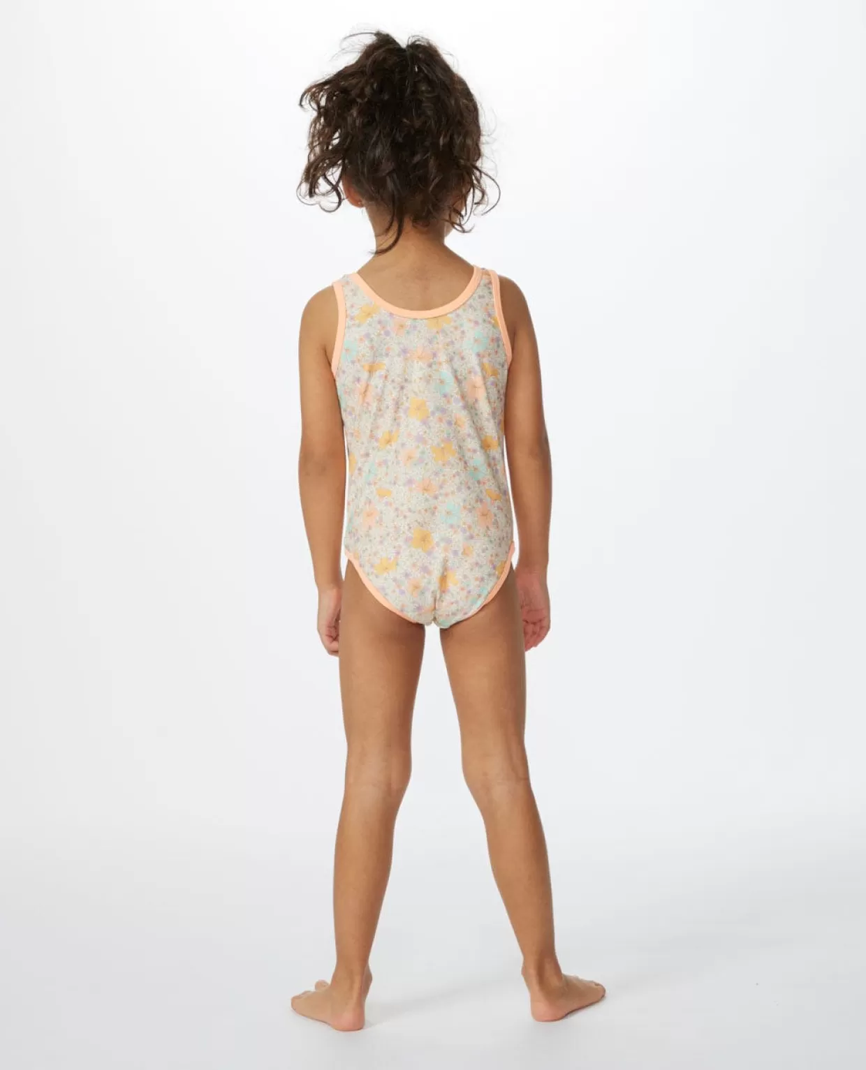 Flash Sale Crystal One Piece Girl Kids Swimwear