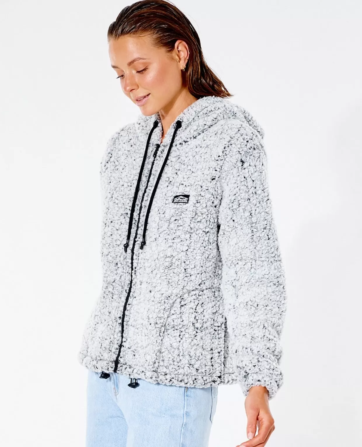 Shop Dark And Stormy Zip Through Fleece Women Hoodies & Jumpers | Jackets