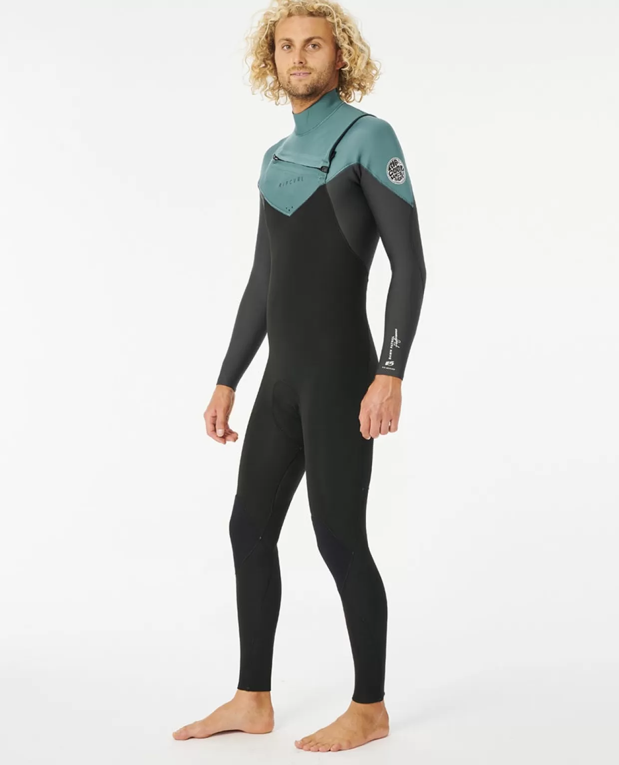 Hot Dawn Patrol Perf 3/2 Chest Zip Wetsuit Steamers