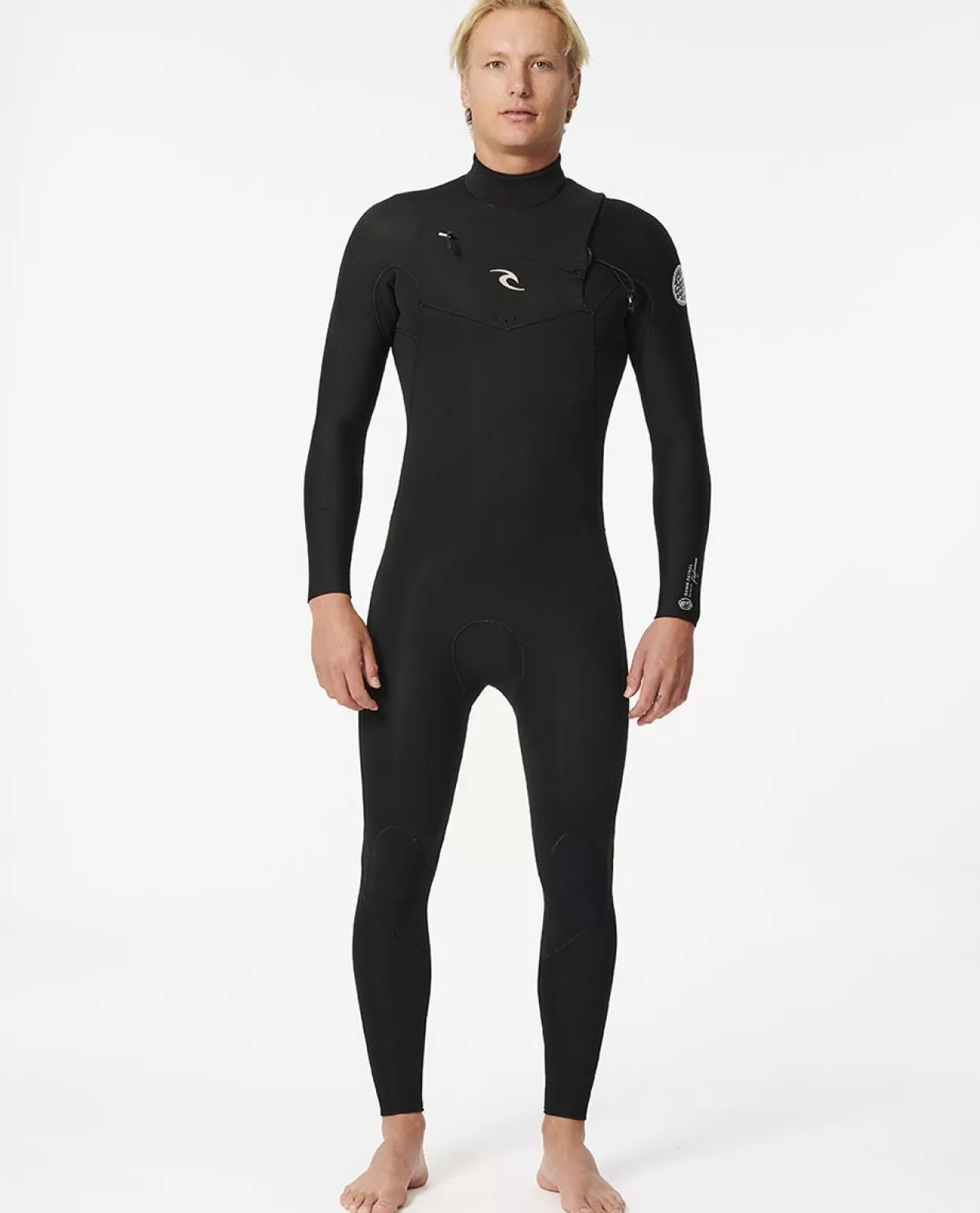 Shop Dawn Patrol Perf 4/3 Chest Zip Wetsuit Steamers