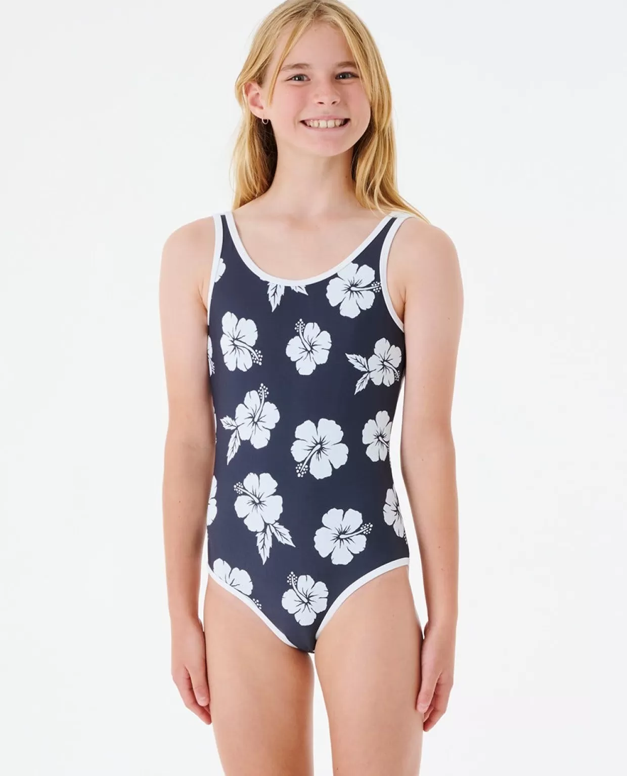 New Desert Wave One Piece Girl Kids Swimwear