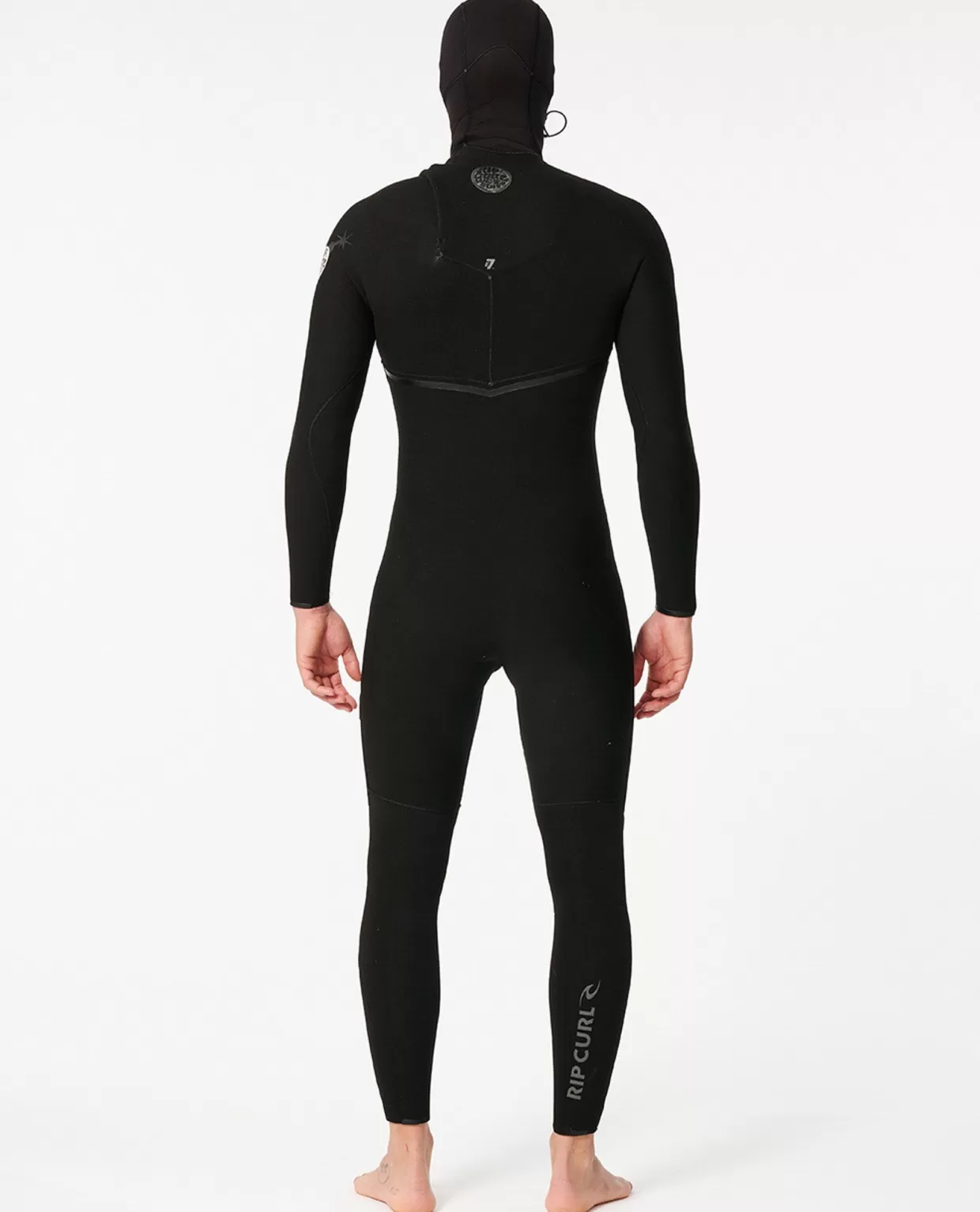 New E Bomb 5/4 hooded Zip Free Wetsuit Steamers