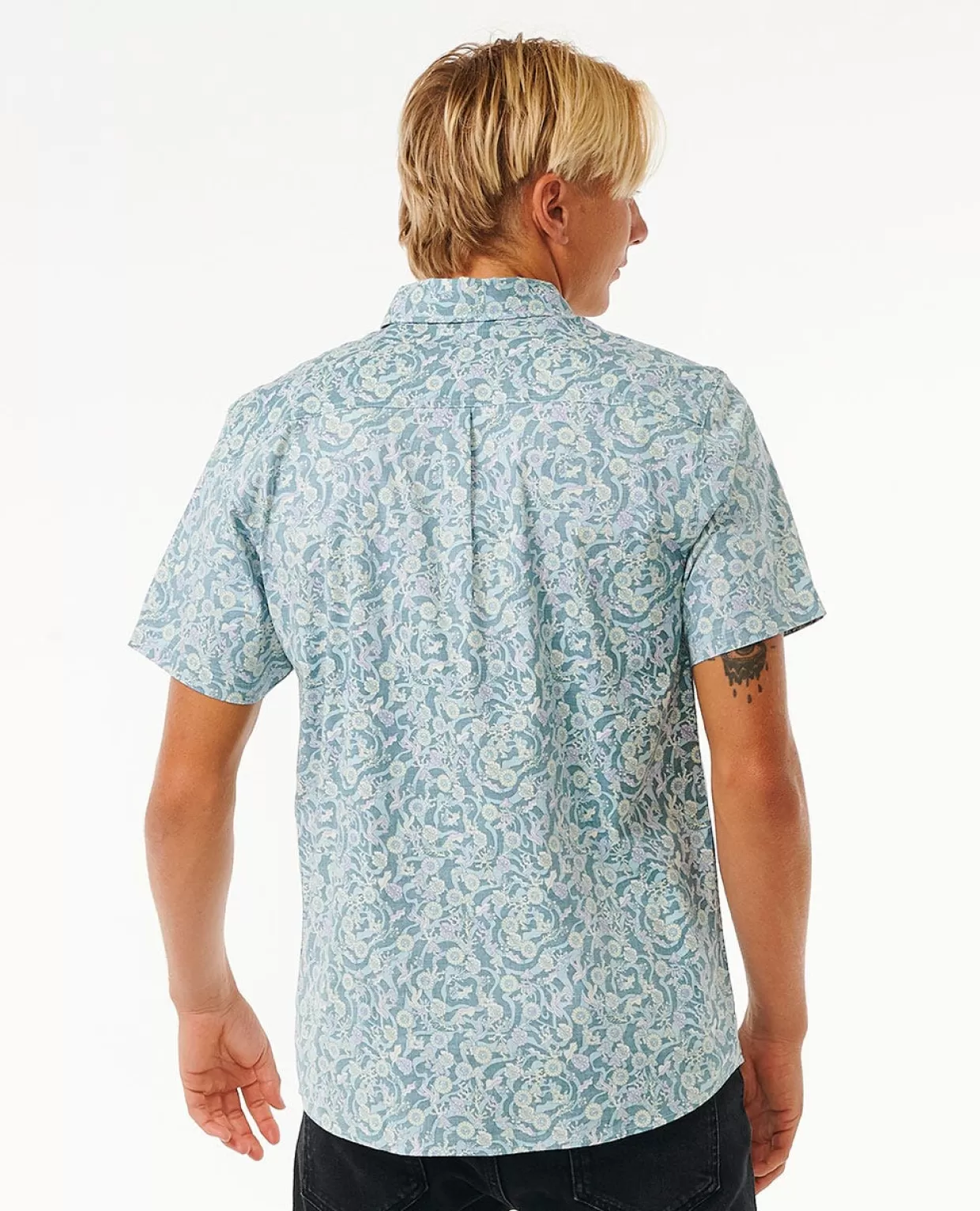 Cheap Floral Reef Short Sleeve Shirt Shirts & Polos