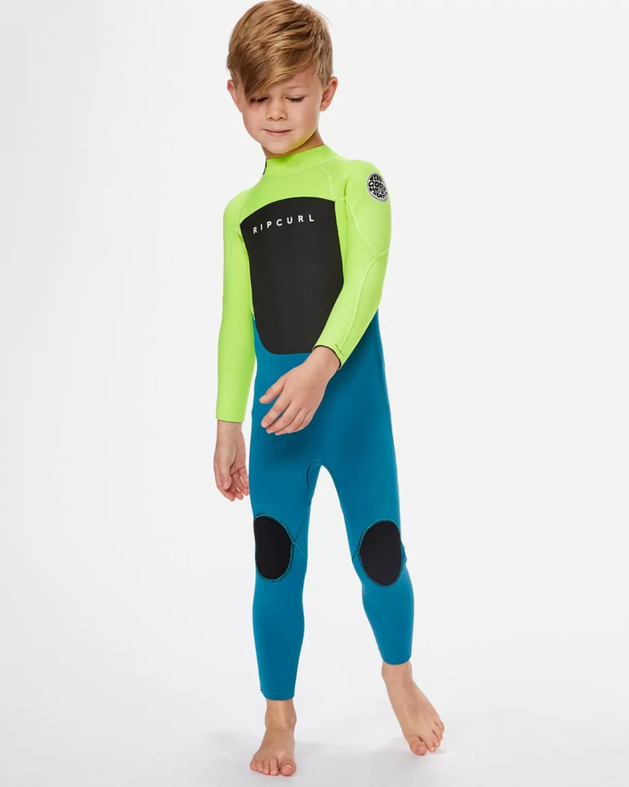 Clearance Groms Omega 5/3 Back Zip Wetsuit Kids/BOY Steamers