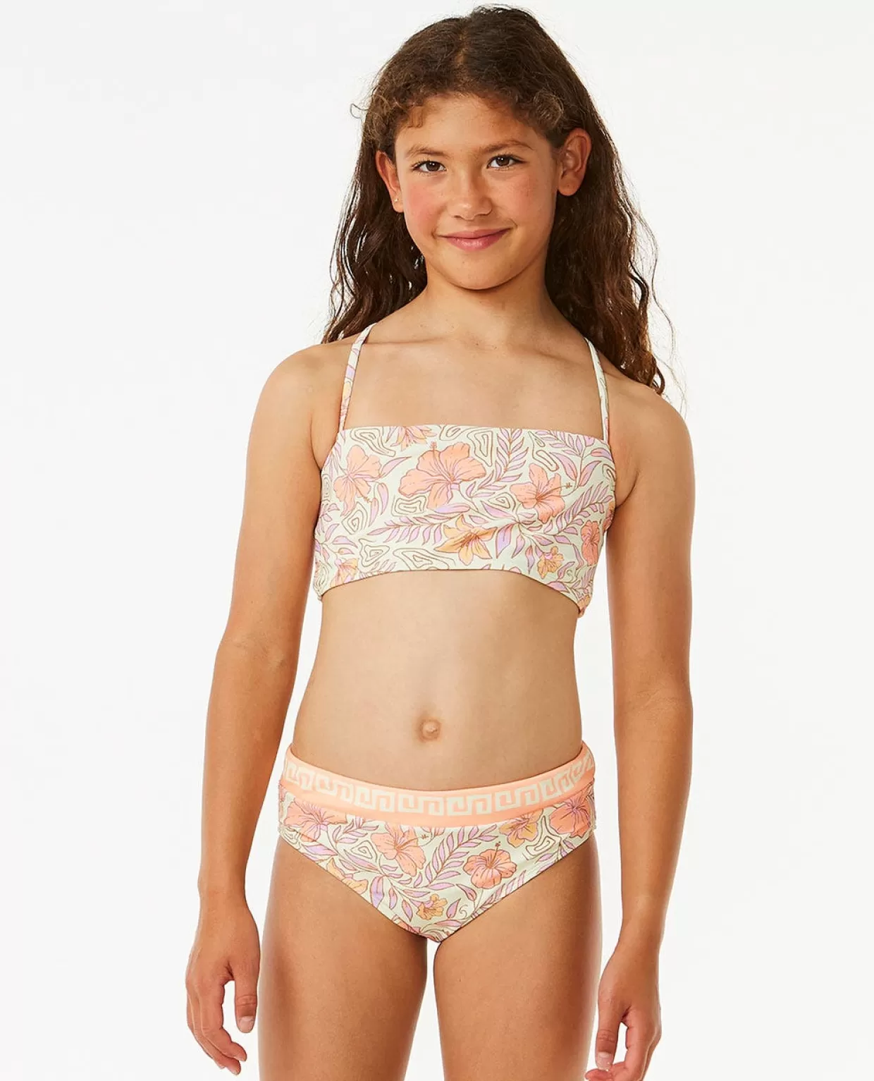 Sale Hidden Tropic Bikini Girl Kids Swimwear