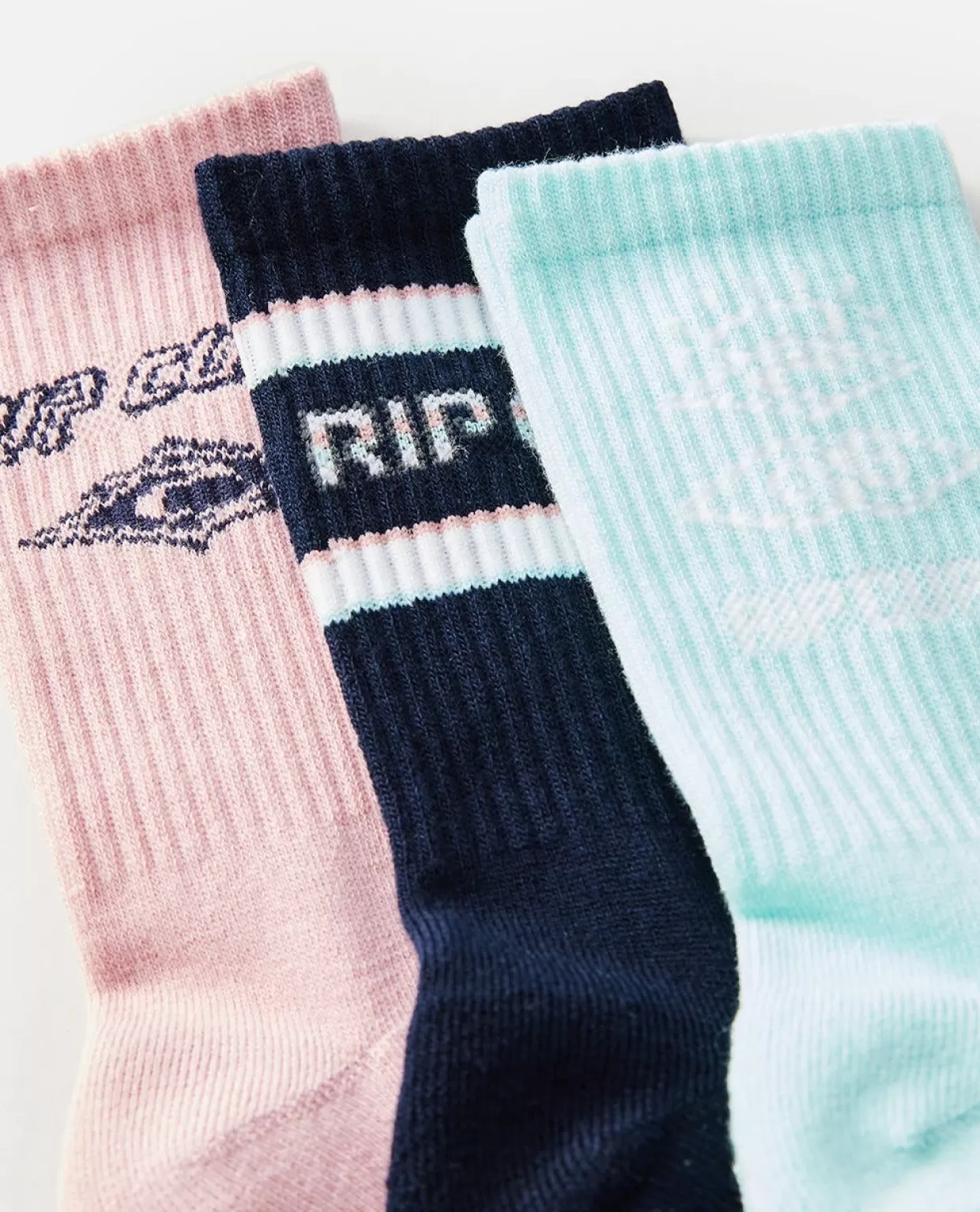 Shop Icons Of Surf 3 Pack Socks Women Accessories