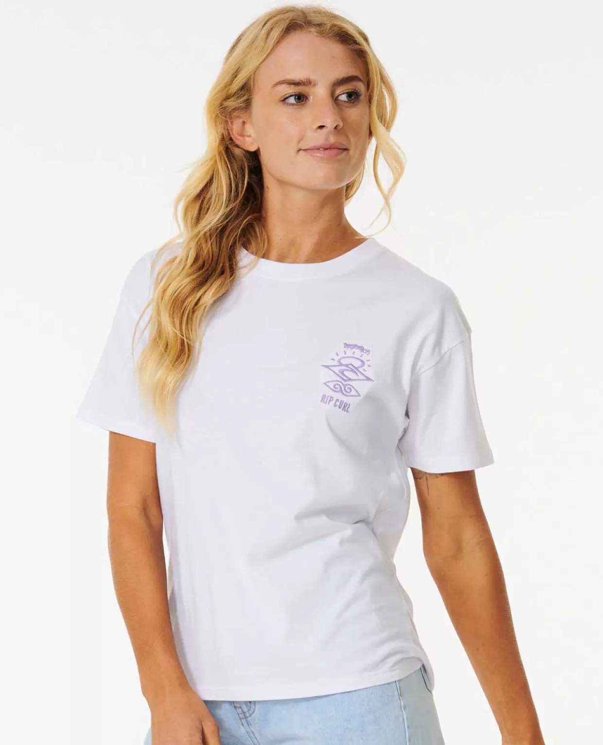 Shop Icons Of Surf Relaxed Short Sleeve Tee Women Tees & Tanks