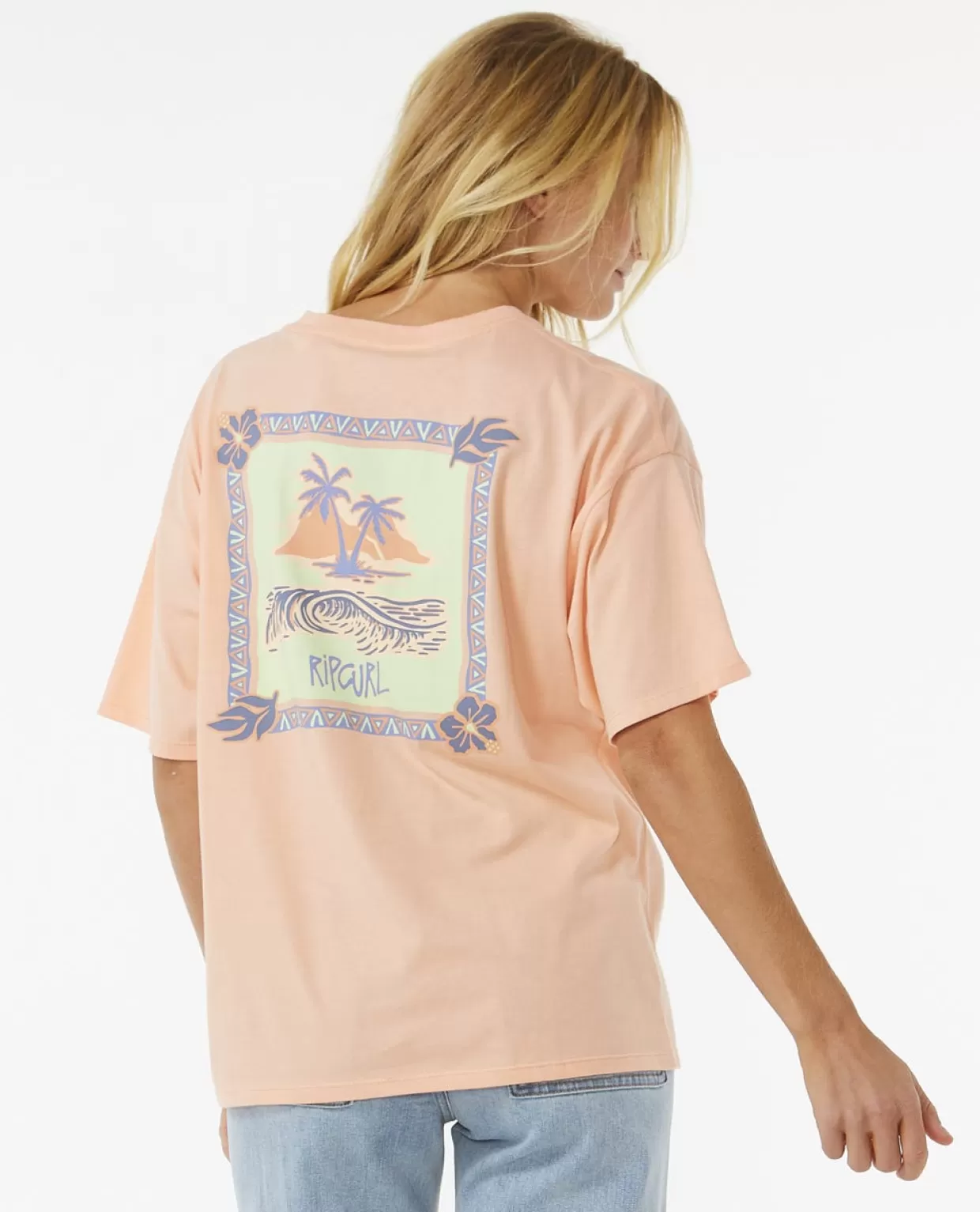 Outlet Island Heritage Short Sleeve Tee Women Tees & Tanks