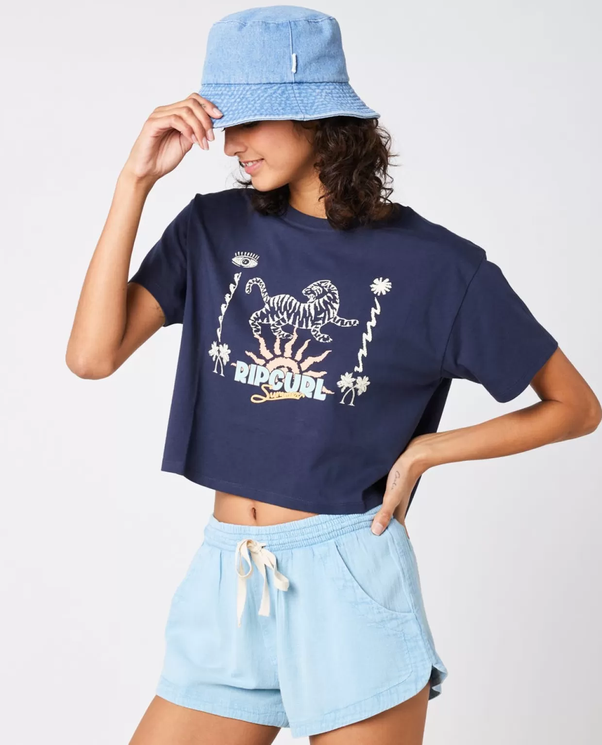 Best Jeffrey'S Crop Women Tees & Tanks