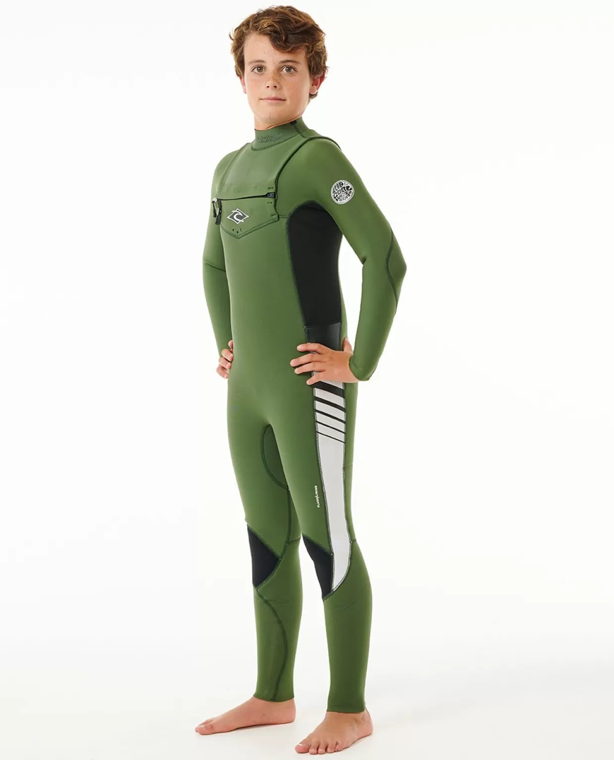 Store Junior Dawn Patrol 4/3 Chest Zip Wetsuit Kids/BOY Steamers