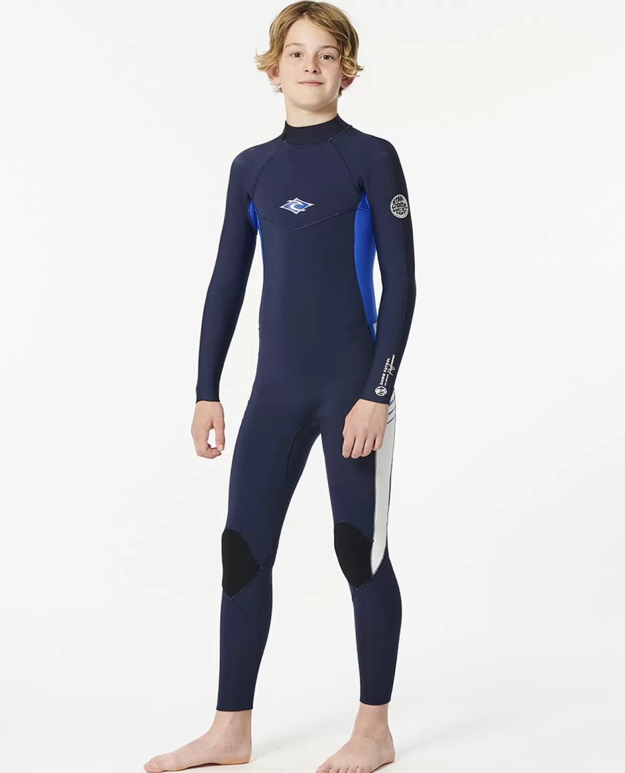 Cheap Junior Dawn Patrol 5/3 Back Zip Wetsuit Kids Steamers