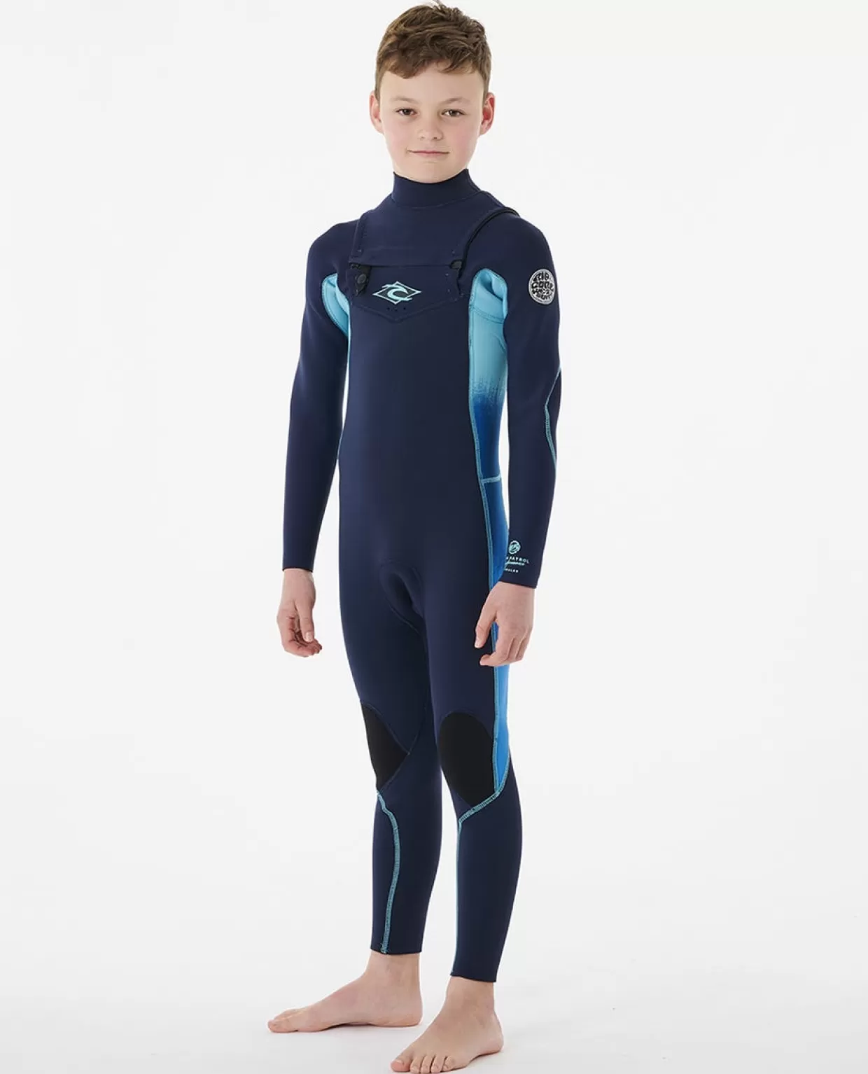 Discount Junior Dawn Patrol 5/3 Chest Zip Wetsuit Steamers