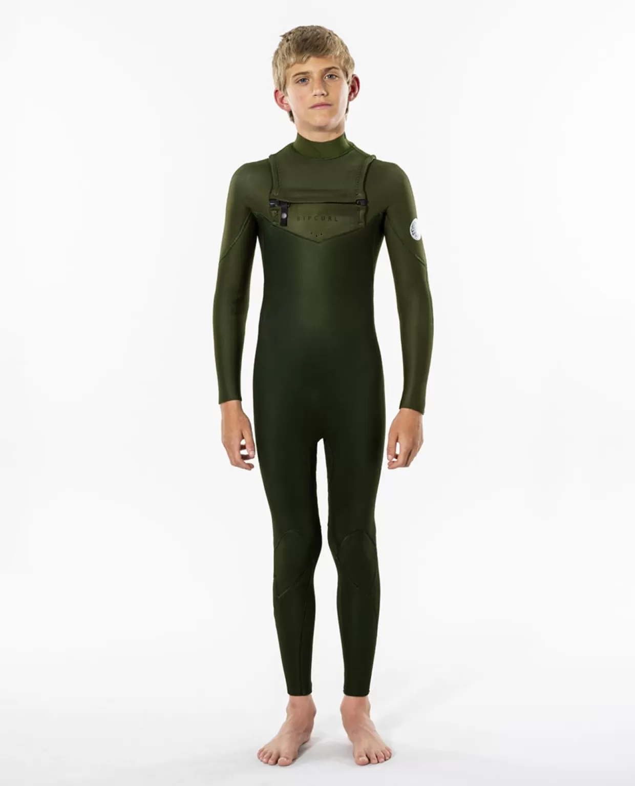 Shop Junior Dawn Patrol 5/3 Chest Zip Wetsuit Kids/BOY Steamers