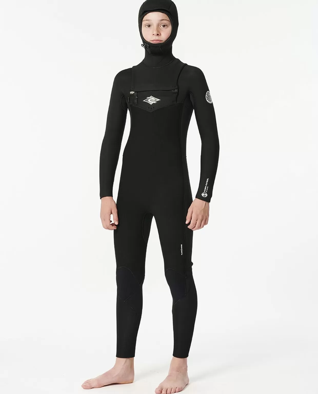 Online Junior Dawn Patrol 5/4 Chest Zip Wetsuit Kids/BOY Steamers