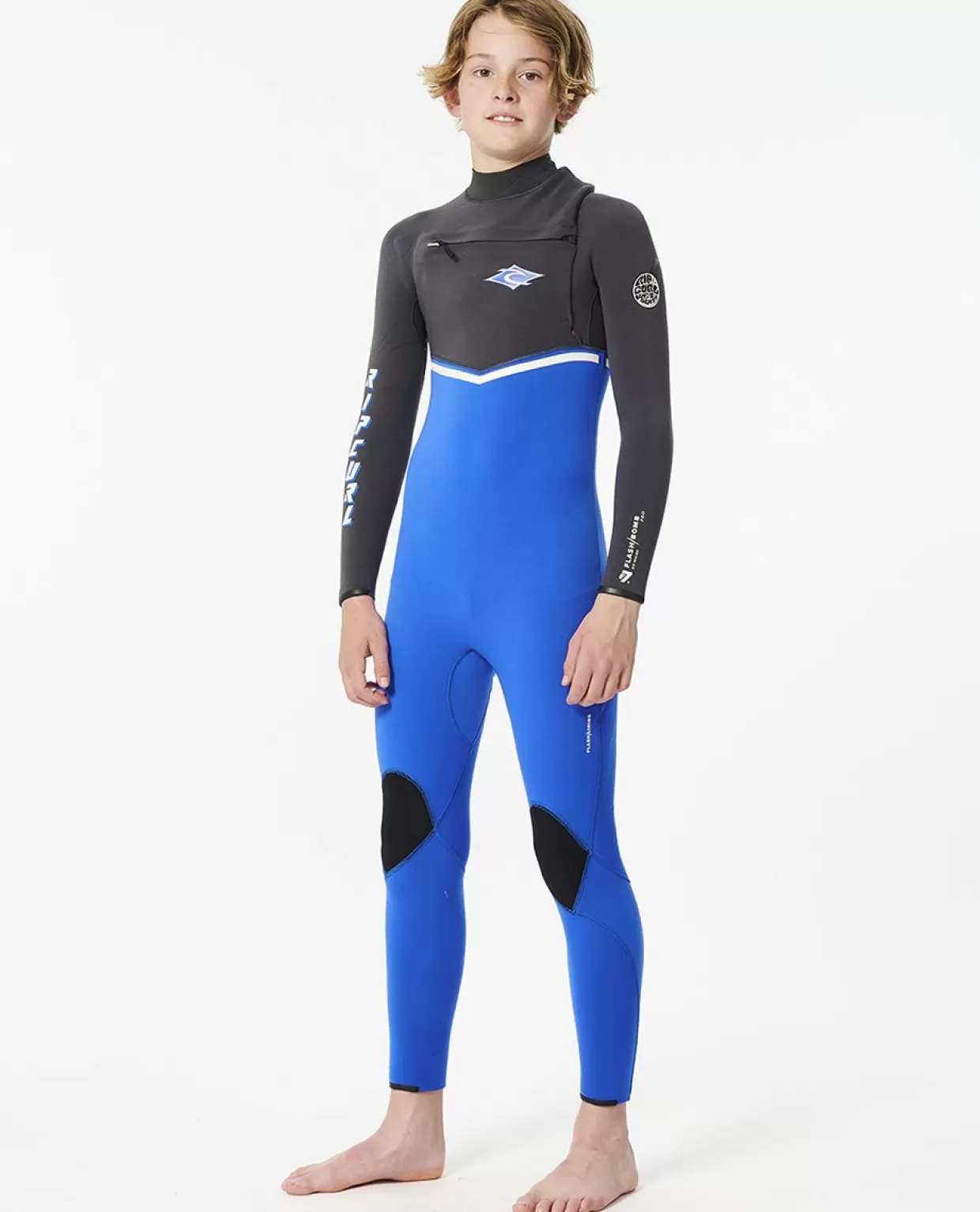 Flash Sale Junior Flashbomb 3/2 Chest Zip Wetsuit Kids/BOY Steamers | Steamers