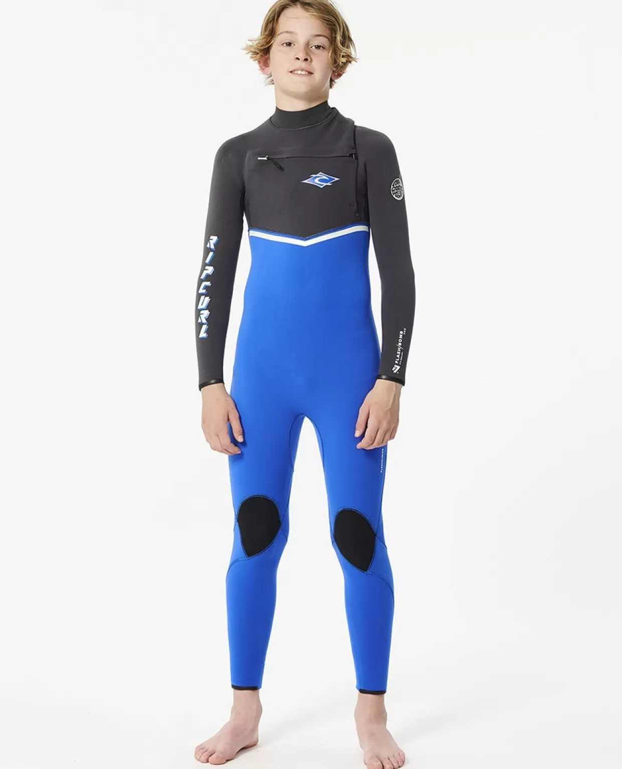 Flash Sale Junior Flashbomb 3/2 Chest Zip Wetsuit Kids/BOY Steamers | Steamers