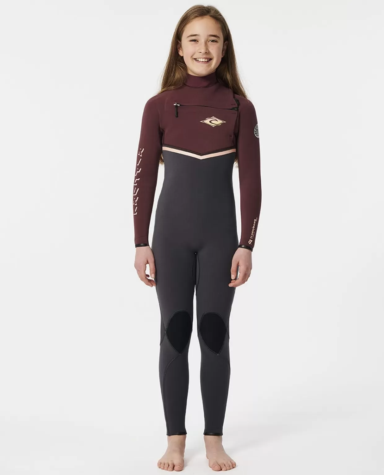 Fashion Junior Flashbomb 4/3 Chest Zip Wetsuit Kids/BOY Steamers | Steamers