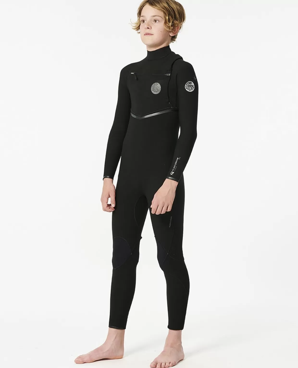 Clearance Junior Flashbomb 5/3 Chest Zip Wetsuit Kids/BOY Steamers