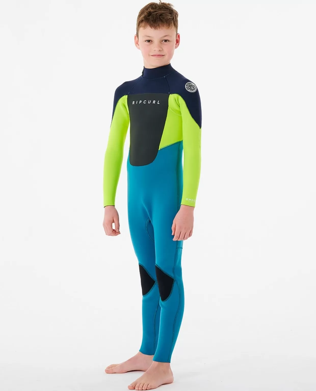 Clearance Junior Omega 3/2 Back Zip Wetsuit Kids/BOY Steamers