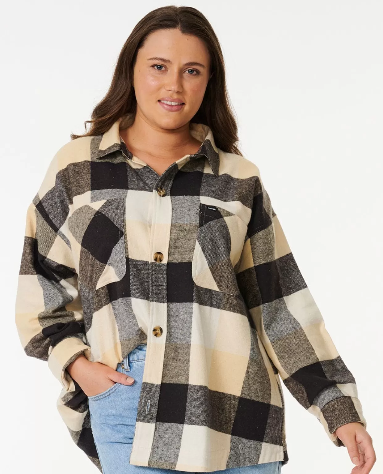 Sale La Isla Flannel Shirt Women Shirts & Tops