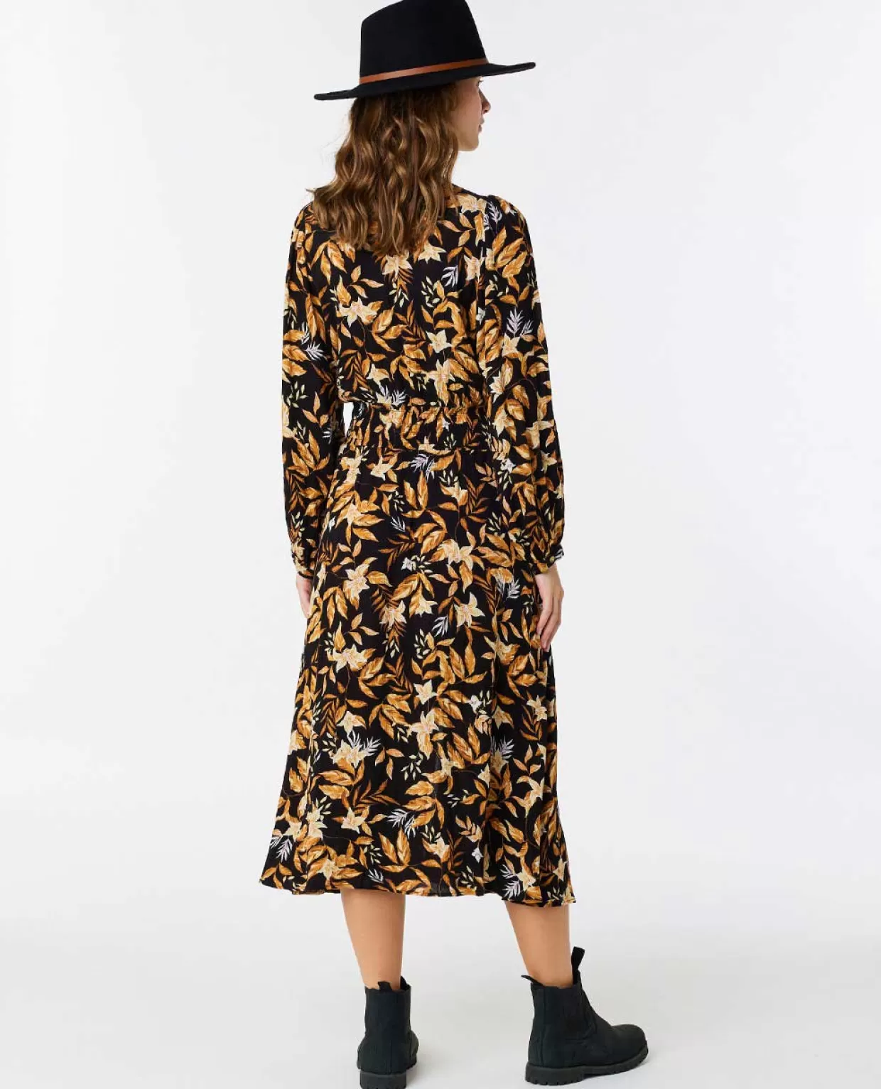 Online La Isla Long Sleeve Midi Dress Women Dresses & Rompers