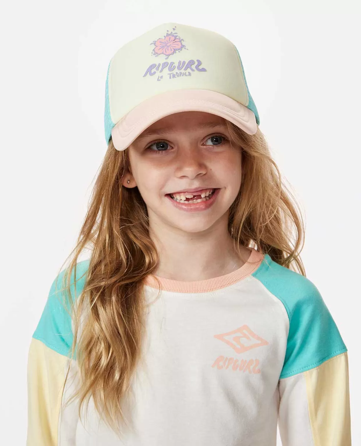 Hot La Tropica Long Sleeve Tee Girl Kids Tops & Tees