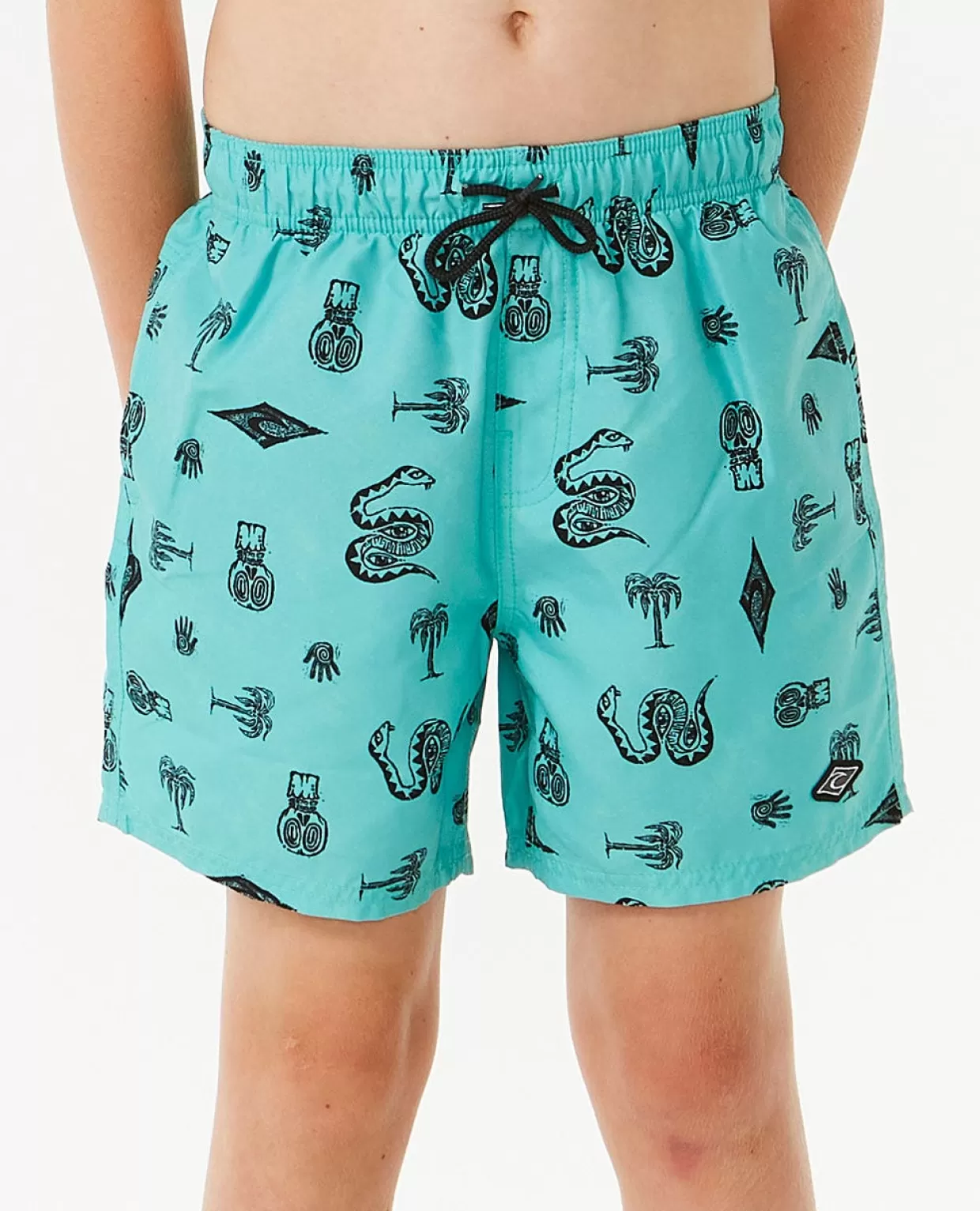 Best Sale Lost Islands Motif Volley Short Boy Kids/BOY Boardshorts