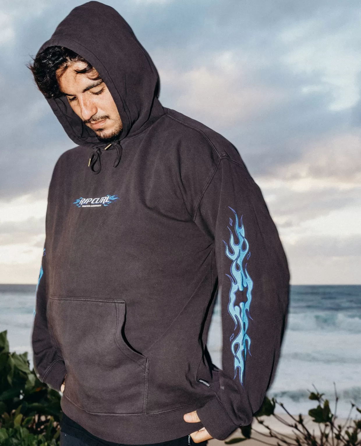 Cheap Medina Flame hooded Fleece Gabriel Medina Collection | Hoodies & Jumpers