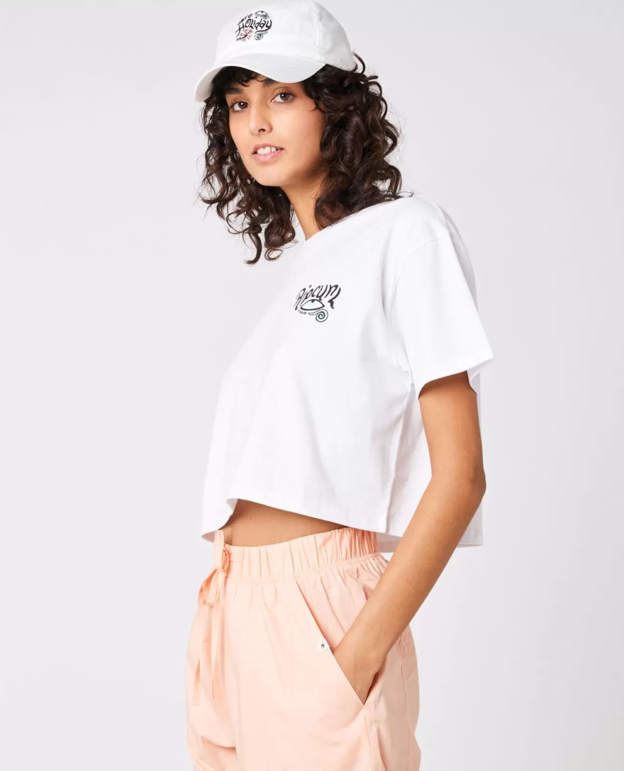 Store Paradiso Crop Short Sleeve Tee Women Tees & Tanks