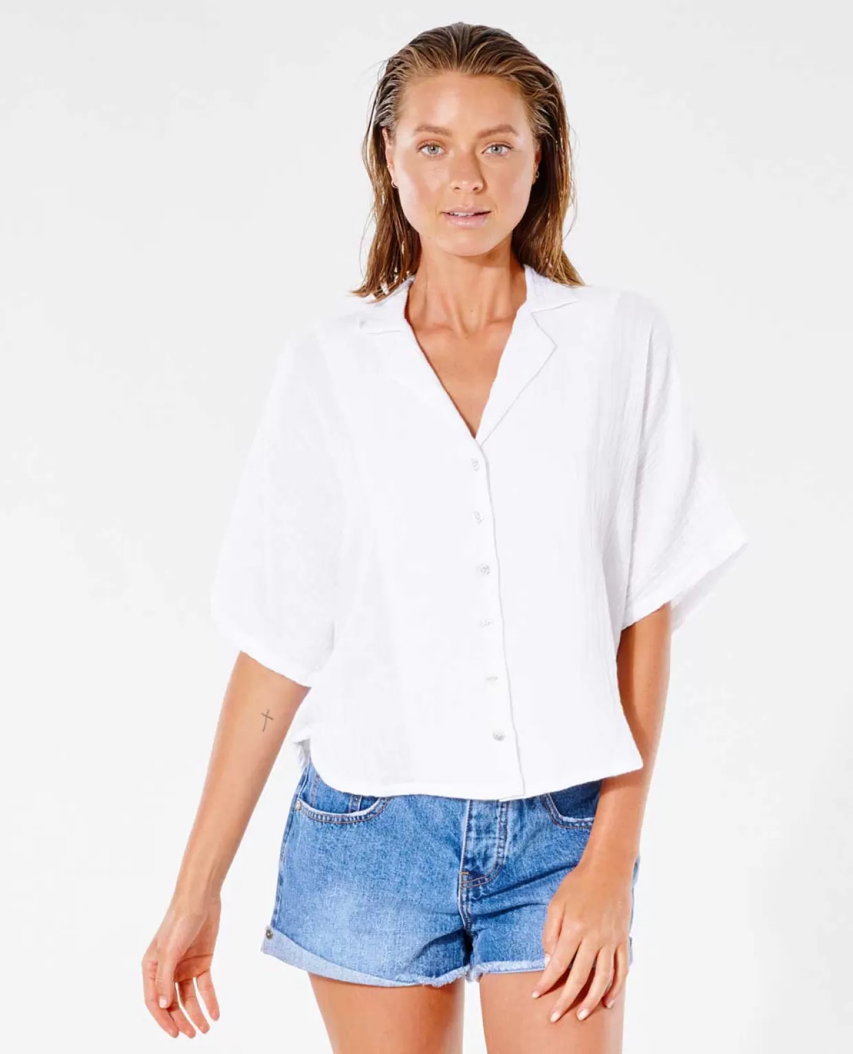 Store Premium Surf Short Sleeve Shirt Women Shirts & Tops