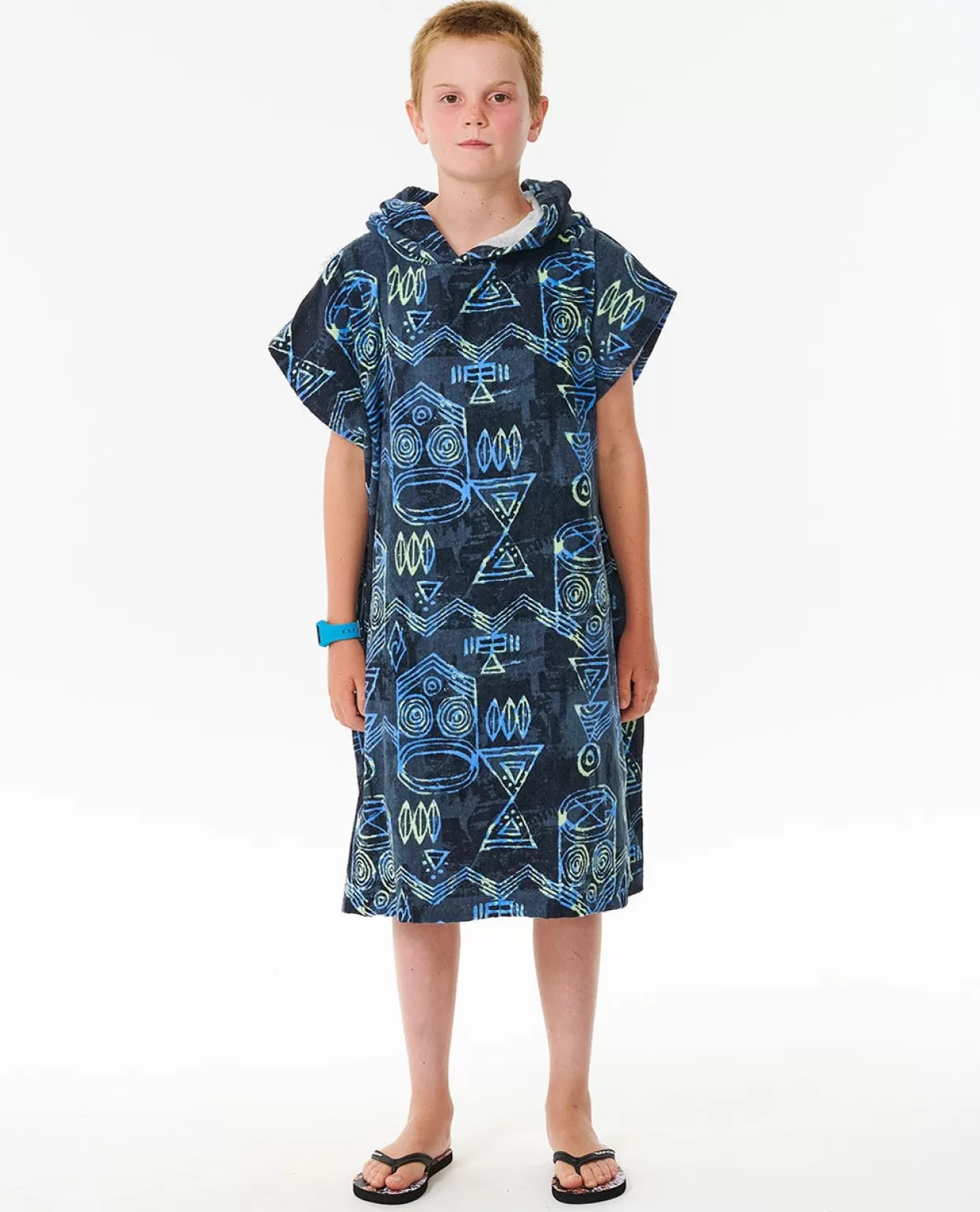 Cheap Printed hooded Poncho Boy Kids EQUIPMENT