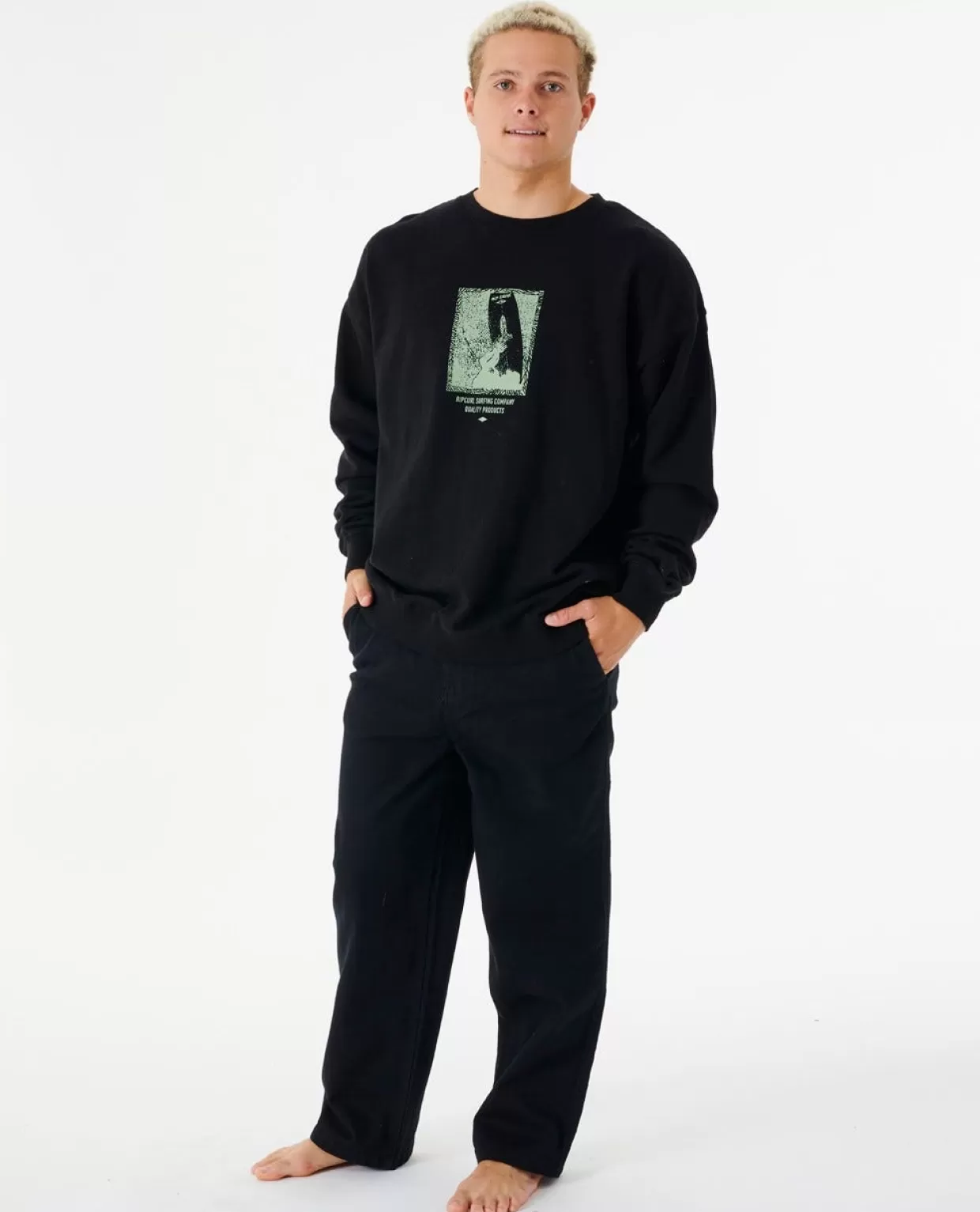 Clearance Quality Surf Products Crew Fleece Quality Surf Products | Hoodies & Jumpers