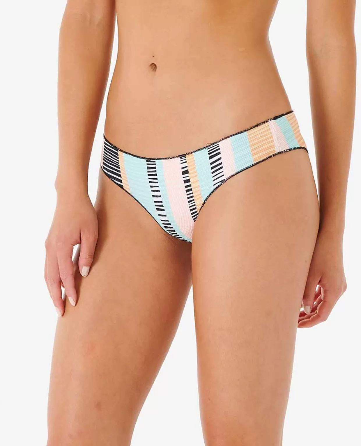 Online Ripple Effect Cheeky Bikini Pant Women Bikini Bottoms