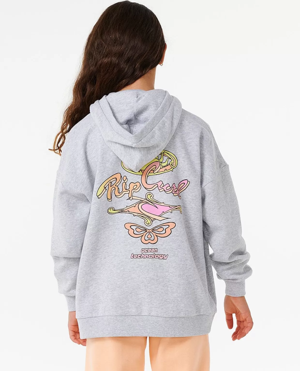 New Rolling Curl hooded Girl Kids Hoodies & Jumpers