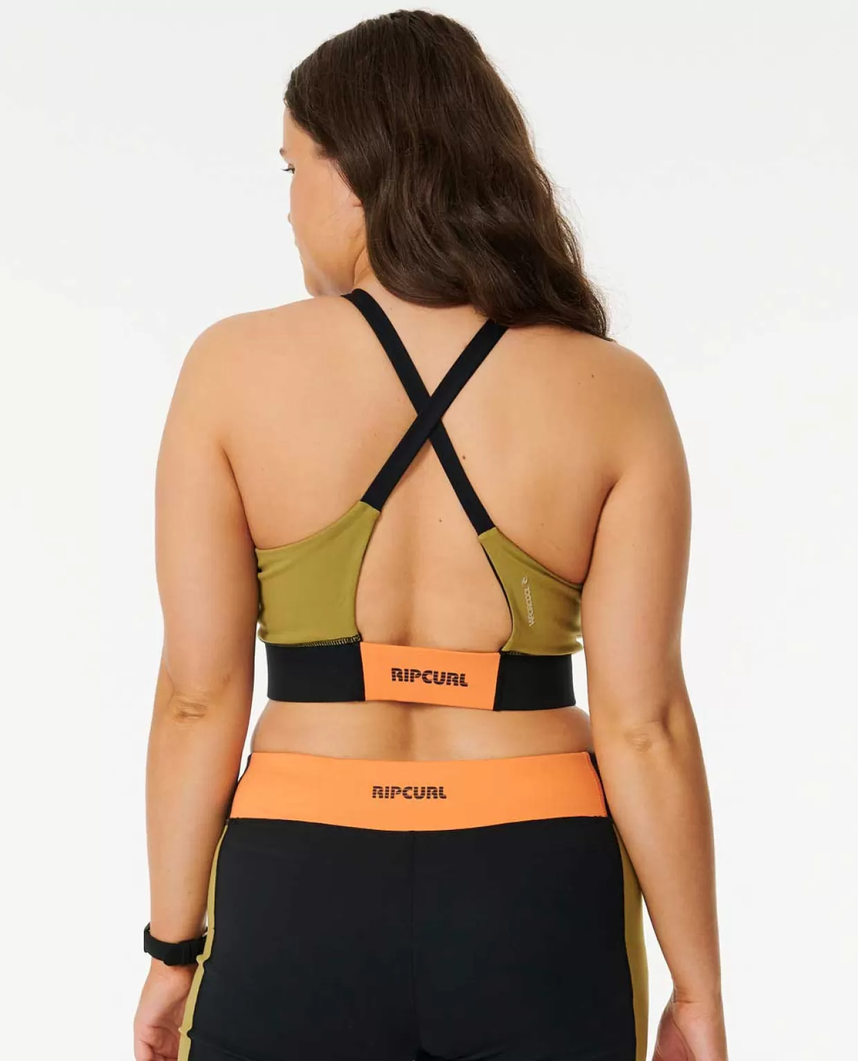 Online Run Swin Surf Valley Block Crop Tee Women Tees & Tanks | Activewear